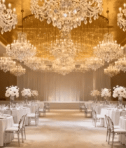 豪华宴会厅布置场景5890#横屏 