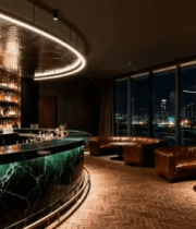 现代酒吧内部环境1780#横屏 