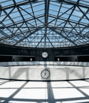 现代建筑室内玻璃穹顶场景12904#横屏 