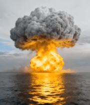 海面核爆炸景象9522#横屏 