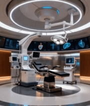 现代化医院手术室内部场景5418#横屏 