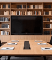 现代风格会议室场景5695#横屏 