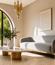 现代风格客厅室内场景素材6795#横屏 