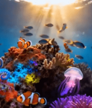 海底海洋生物景观13285#横屏 