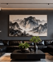 现代风格客厅室内场景(5)9399#横屏 