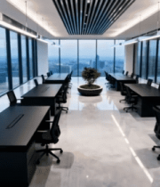 现代高层办公室全景11447#横屏 