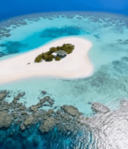 	 海岛海景空中俯瞰素材837#横屏 