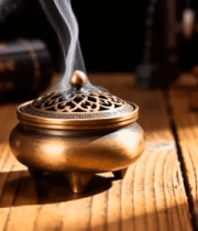 古风香炉焚香特写7705#横屏 