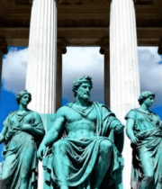 古典风格人物雕像特写5498#横屏 