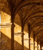 拱形长廊历史建筑素材8769#横屏 