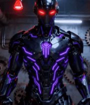 工业风场景中的机器人素材5971#横屏 