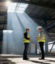 工地工程师交流场景9714#横屏 