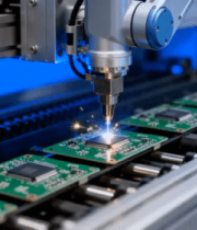 工厂芯片生产线制造画面10263#横屏 