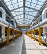 工厂内金属管道设施12625#横屏 