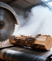 工厂木材切割加工场景9659#横屏 