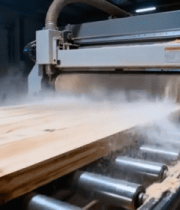 工厂木材加工生产线设备11655#横屏 