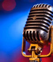 舞台复古麦克风特写4512#横屏 