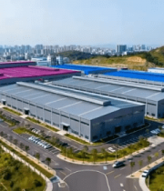 工厂厂房鸟瞰全景(2)10242#横屏 