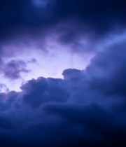 乌云密布下的闪电天空景象1153#横屏 