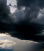 乌云密布的天空景象(1)2849#横屏 
