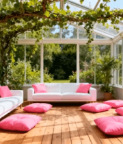 温室休闲区布置场景1765#横屏 