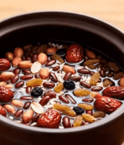 往砂锅五谷杂粮中倒水10467#横屏 