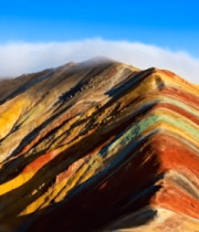 甘肃张掖七彩丹霞山脉景观3064#横屏 