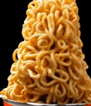 微距特写方便面面饼5505#横屏 