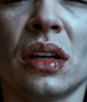 干裂嘴唇特写9080#横屏 