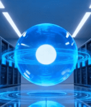 服务器机房科技球体特效12905#横屏 