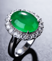 	 翡翠戒指特写素材13039#横屏 