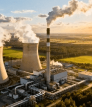 发电厂全景鸟瞰1219#横屏 