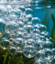 水中彩色气泡微距画面10810#横屏 