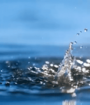 水花飞溅带彩虹效果特写8649#横屏 