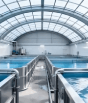 水厂内部水池设施场景6328#横屏 