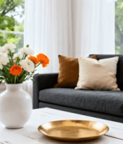 室内客厅沙发及装饰摆件11859#横屏 