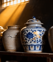 统陶瓷罐子 ()3538#横屏 