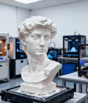 室内打印机与雕塑素材1249#横屏 