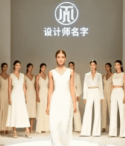 时装秀模特台展示服装226#横屏 