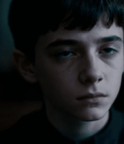 少年近景面部特写2391#横屏 