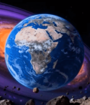 	 地球及周边宇宙元素素材1049#横屏 