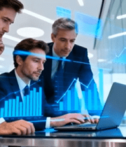 商务人士办公室分析数据7731#横屏 