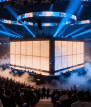 大型舞台现场观众聚集场景12181#横屏 