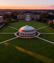 	 大学校园航拍全景5035#横屏 