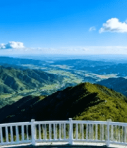 山巅观景台俯瞰青山风光12110#横屏 