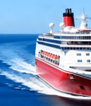 大海上航行的大型游轮4713#横屏 