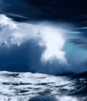 大海翻涌的海浪素材6918#横屏 