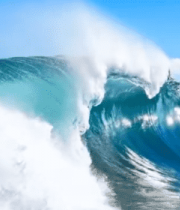 大海汹涌海浪实拍969#横屏 