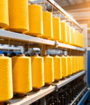 纱线工厂生产线场景1996#横屏 