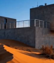 沙漠中的现代风格建筑7393#横屏 